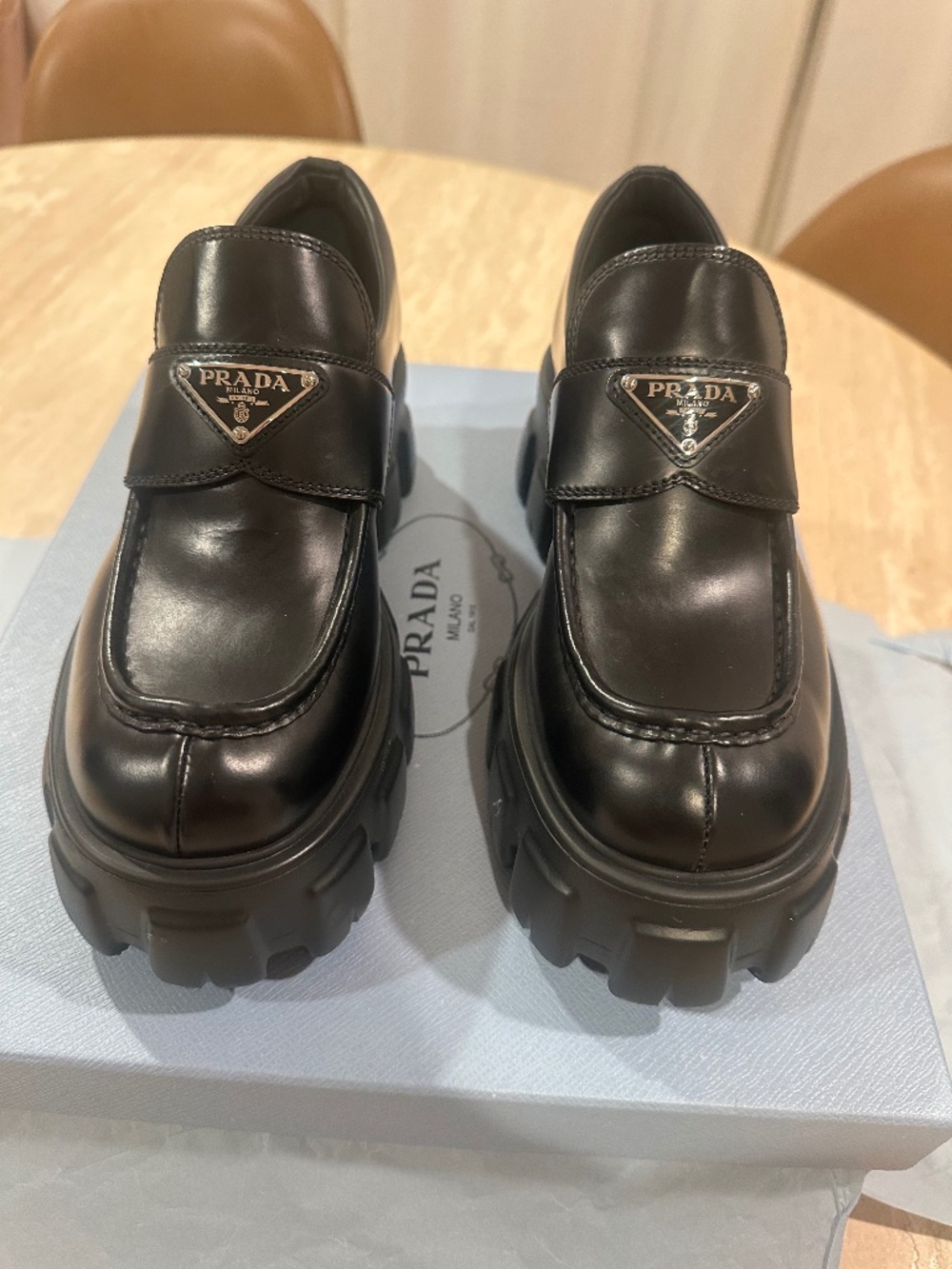 Prada loafers